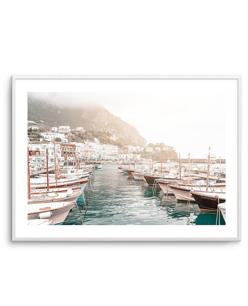 Marina Grande I | Capri Art Print-PRINT-Olive et Oriel-Olive et Oriel-A5 | 5.8" x 8.3" | 14.8 x 21cm-Unframed Art Print-With White Border-Buy-Australian-Art-Prints-Online-with-Olive-et-Oriel-Your-Artwork-Specialists-Austrailia-Decorate-With-Coastal-Photo-Wall-Art-Prints-From-Our-Beach-House-Artwork-Collection-Fine-Poster-and-Framed-Artwork