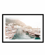 Marina Grande I | Capri Art Print-PRINT-Olive et Oriel-Olive et Oriel-A5 | 5.8" x 8.3" | 14.8 x 21cm-Black-With White Border-Buy-Australian-Art-Prints-Online-with-Olive-et-Oriel-Your-Artwork-Specialists-Austrailia-Decorate-With-Coastal-Photo-Wall-Art-Prints-From-Our-Beach-House-Artwork-Collection-Fine-Poster-and-Framed-Artwork