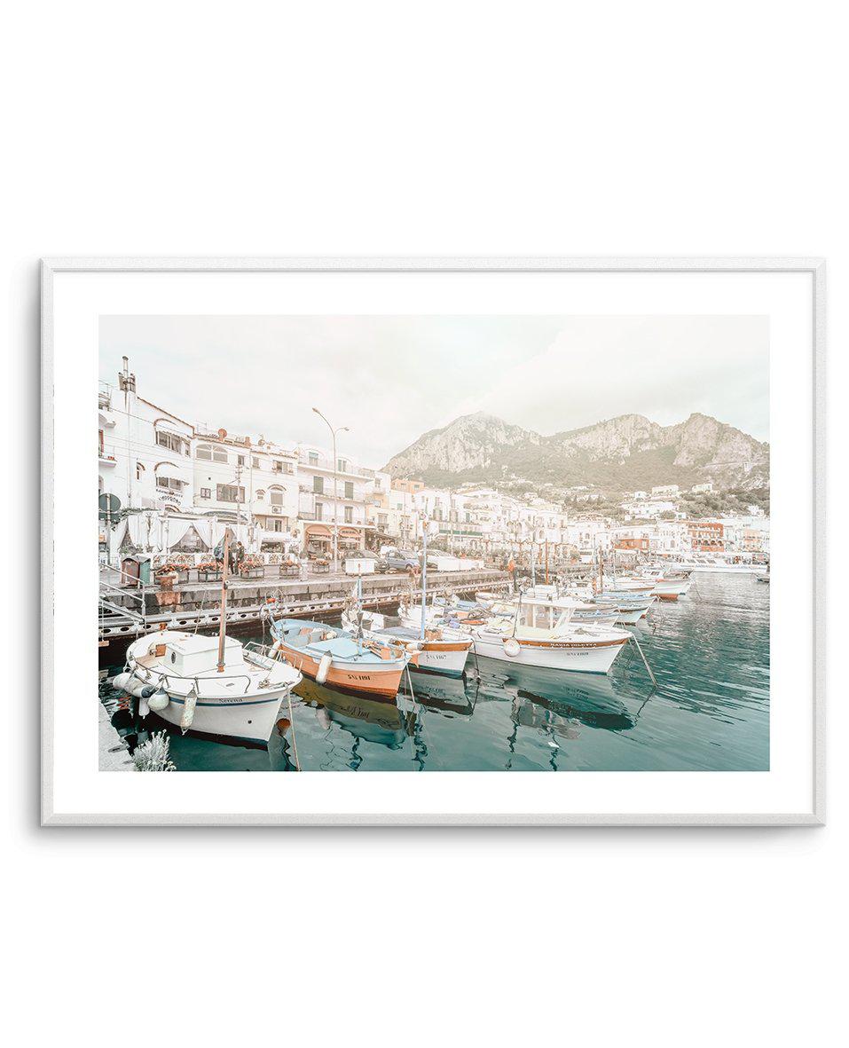 Marina Grande II | Capri Art Print-PRINT-Olive et Oriel-Olive et Oriel-A5 | 5.8" x 8.3" | 14.8 x 21cm-Unframed Art Print-With White Border-Buy-Australian-Art-Prints-Online-with-Olive-et-Oriel-Your-Artwork-Specialists-Austrailia-Decorate-With-Coastal-Photo-Wall-Art-Prints-From-Our-Beach-House-Artwork-Collection-Fine-Poster-and-Framed-Artwork