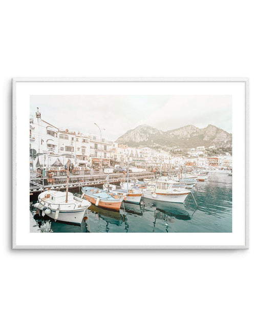 Marina Grande II | Capri Art Print-PRINT-Olive et Oriel-Olive et Oriel-A5 | 5.8" x 8.3" | 14.8 x 21cm-Unframed Art Print-With White Border-Buy-Australian-Art-Prints-Online-with-Olive-et-Oriel-Your-Artwork-Specialists-Austrailia-Decorate-With-Coastal-Photo-Wall-Art-Prints-From-Our-Beach-House-Artwork-Collection-Fine-Poster-and-Framed-Artwork