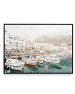 Marina Grande II | Capri | Framed Canvas-CANVAS-You can shop wall art online with Olive et Oriel for everything from abstract art to fun kids wall art. Our beautiful modern art prints and canvas art are available from large canvas prints to wall art paintings and our proudly Australian artwork collection offers only the highest quality framed large wall art and canvas art Australia - You can buy fashion photography prints or Hampton print posters and paintings on canvas from Olive et Oriel and h