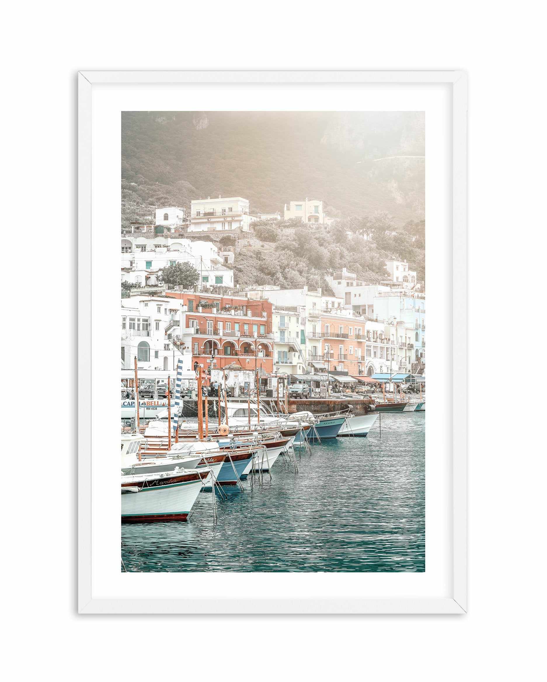 Marina Grande PT | Capri Art Print-PRINT-Olive et Oriel-Olive et Oriel-A5 | 5.8" x 8.3" | 14.8 x 21cm-White-With White Border-Buy-Australian-Art-Prints-Online-with-Olive-et-Oriel-Your-Artwork-Specialists-Austrailia-Decorate-With-Coastal-Photo-Wall-Art-Prints-From-Our-Beach-House-Artwork-Collection-Fine-Poster-and-Framed-Artwork