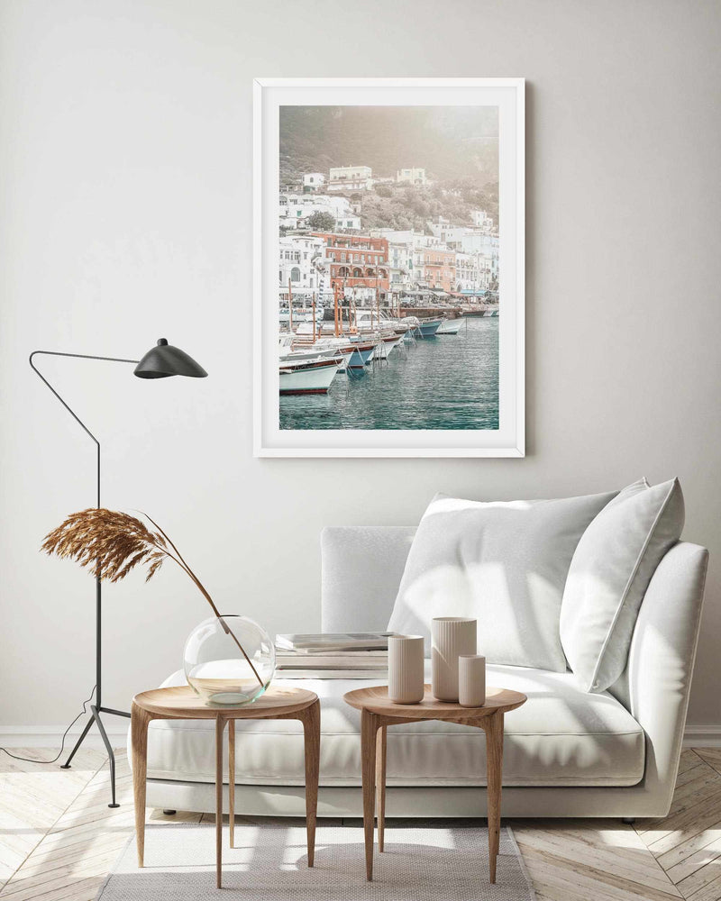 Marina Grande PT | Capri Art Print-PRINT-Olive et Oriel-Olive et Oriel-Buy-Australian-Art-Prints-Online-with-Olive-et-Oriel-Your-Artwork-Specialists-Austrailia-Decorate-With-Coastal-Photo-Wall-Art-Prints-From-Our-Beach-House-Artwork-Collection-Fine-Poster-and-Framed-Artwork