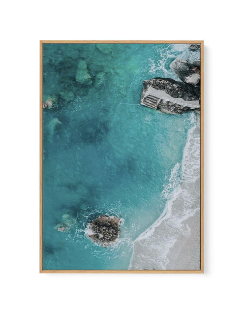 Marina Piccola | Framed Canvas-CANVAS-You can shop wall art online with Olive et Oriel for everything from abstract art to fun kids wall art. Our beautiful modern art prints and canvas art are available from large canvas prints to wall art paintings and our proudly Australian artwork collection offers only the highest quality framed large wall art and canvas art Australia - You can buy fashion photography prints or Hampton print posters and paintings on canvas from Olive et Oriel and have them d