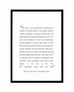 Marriage Is Profound | US Supreme Court Art Print-PRINT-Olive et Oriel-Olive et Oriel-A5 | 5.8" x 8.3" | 14.8 x 21cm-Black-With White Border-Buy-Australian-Art-Prints-Online-with-Olive-et-Oriel-Your-Artwork-Specialists-Austrailia-Decorate-With-Coastal-Photo-Wall-Art-Prints-From-Our-Beach-House-Artwork-Collection-Fine-Poster-and-Framed-Artwork