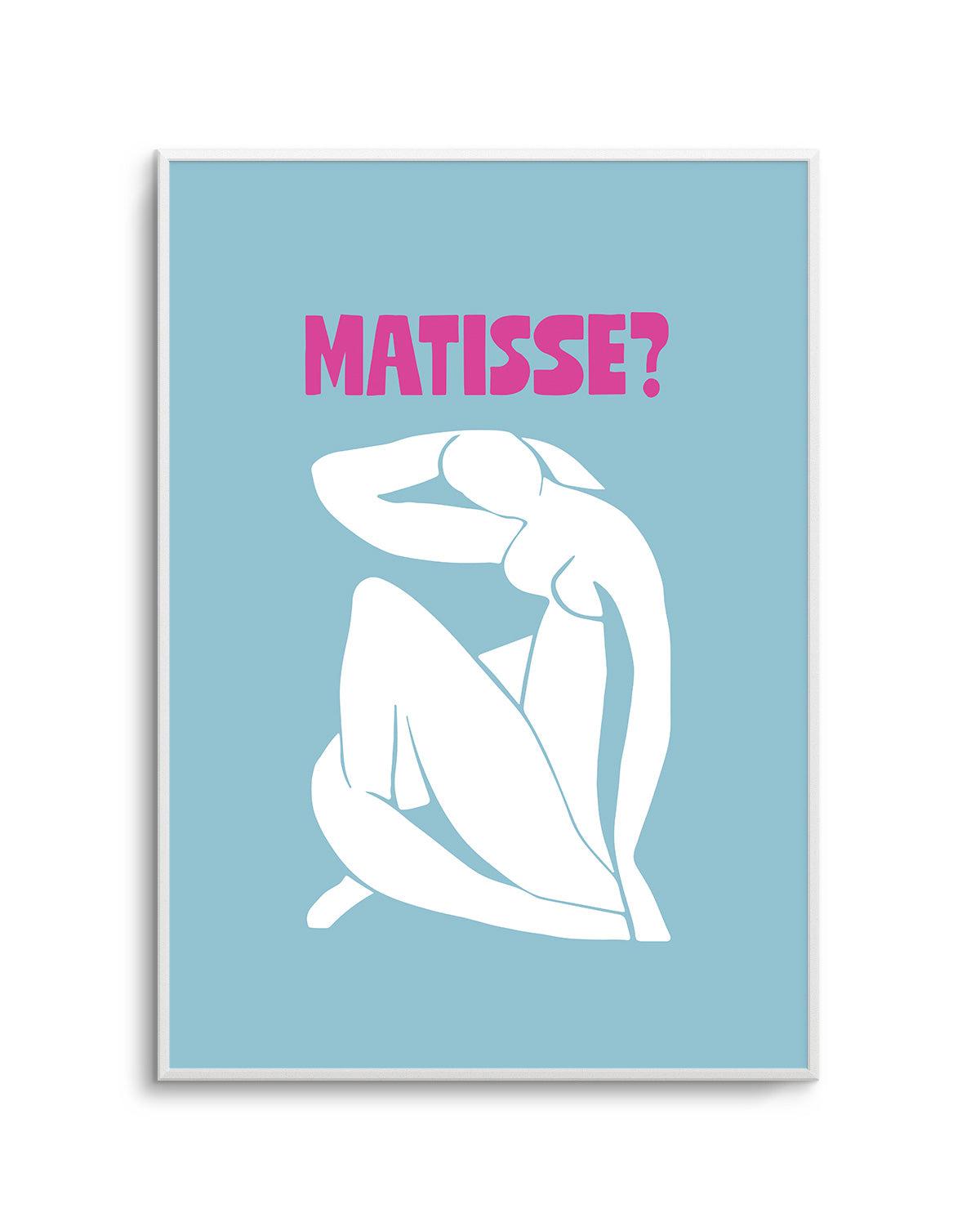 Matisse? Art Print-PRINT-Olive et Oriel-Olive et Oriel-A5 | 5.8" x 8.3" | 14.8 x 21cm-Unframed Art Print-With White Border-Buy-Australian-Art-Prints-Online-with-Olive-et-Oriel-Your-Artwork-Specialists-Austrailia-Decorate-With-Coastal-Photo-Wall-Art-Prints-From-Our-Beach-House-Artwork-Collection-Fine-Poster-and-Framed-Artwork