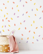 'Mermaid Energy' Super Fun Dots Decal Set | 174 dots!-Decals-Olive et Oriel-Decorate your kids bedroom wall decor with removable wall decals, these fabric kids decals are a great way to add colour and update your children's bedroom. Available as girls wall decals or boys wall decals, there are also nursery decals.