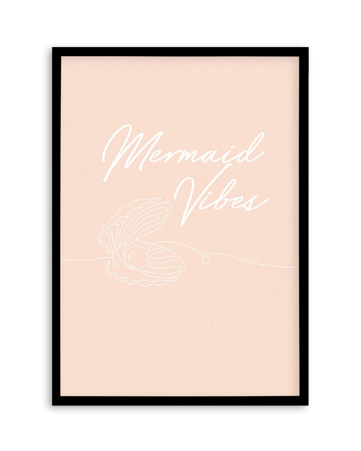 Mermaid Vibes Art Print-PRINT-Olive et Oriel-Olive et Oriel-Buy-Australian-Art-Prints-Online-with-Olive-et-Oriel-Your-Artwork-Specialists-Austrailia-Decorate-With-Coastal-Photo-Wall-Art-Prints-From-Our-Beach-House-Artwork-Collection-Fine-Poster-and-Framed-Artwork