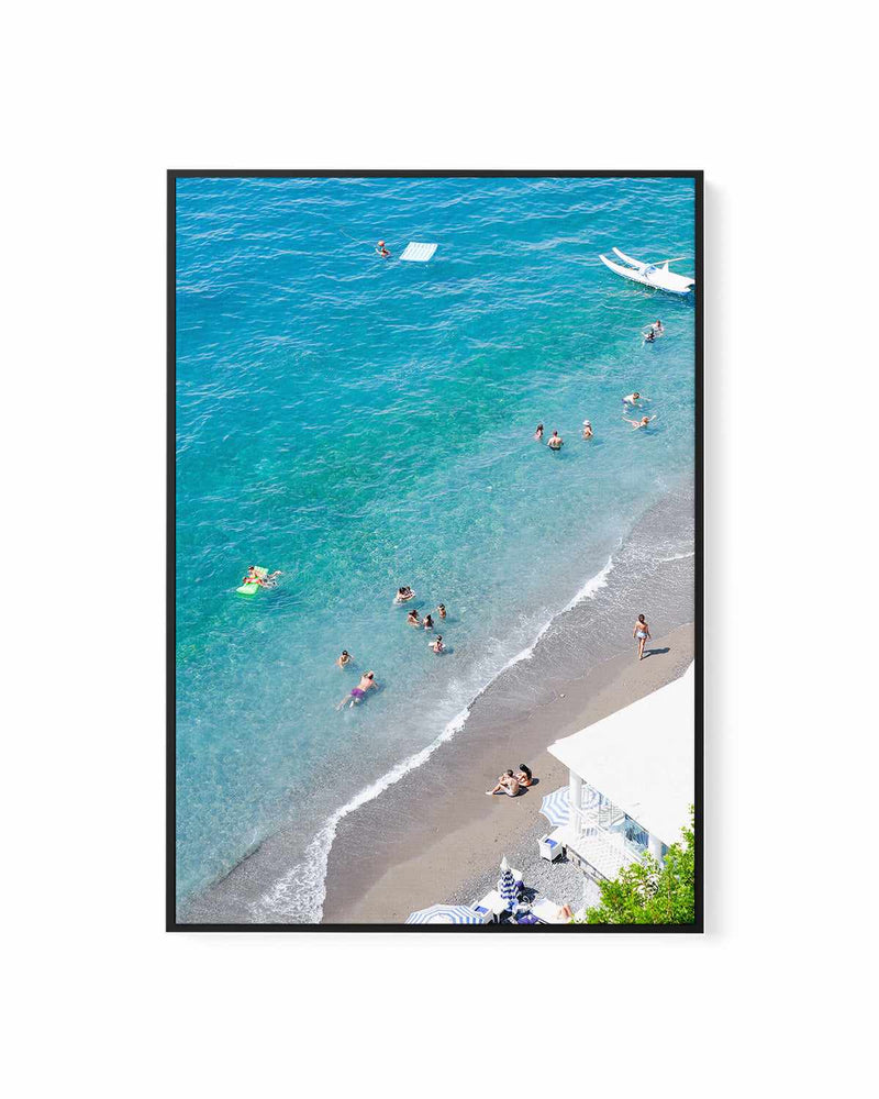 Midday in Italy by Kamalia Studio | Framed Canvas Art Print