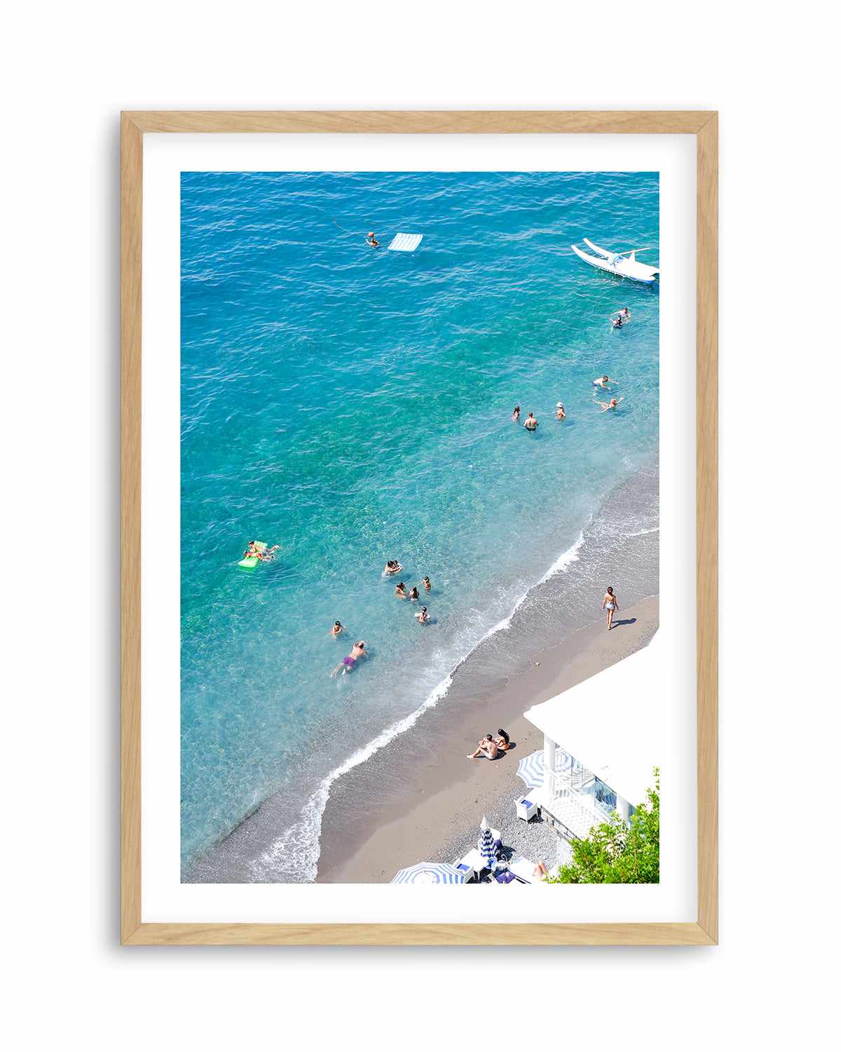 Midday in Italy by Kamalia Studio Art Print