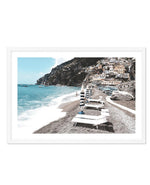 Midday in Positano Art Print-PRINT-Olive et Oriel-Olive et Oriel-A5 | 5.8" x 8.3" | 14.8 x 21cm-White-With White Border-Buy-Australian-Art-Prints-Online-with-Olive-et-Oriel-Your-Artwork-Specialists-Austrailia-Decorate-With-Coastal-Photo-Wall-Art-Prints-From-Our-Beach-House-Artwork-Collection-Fine-Poster-and-Framed-Artwork