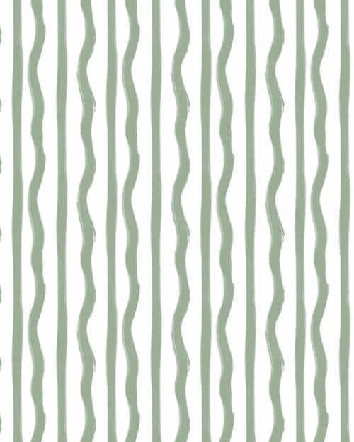 Mixed Stripe Wallpaper in Sage-Wallpaper-Buy Kids Removable Wallpaper Online Our Custom Made Children‚àö¬¢‚Äö√á¬®‚Äö√ë¬¢s Wallpapers Are A Fun Way To Decorate And Enhance Boys Bedroom Decor And Girls Bedrooms They Are An Amazing Addition To Your Kids Bedroom Walls Our Collection of Kids Wallpaper Is Sure To Transform Your Kids Rooms Interior Style From Pink Wallpaper To Dinosaur Wallpaper Even Marble Wallpapers For Teen Boys Shop Peel And Stick Wallpaper Online Today With Olive et Oriel