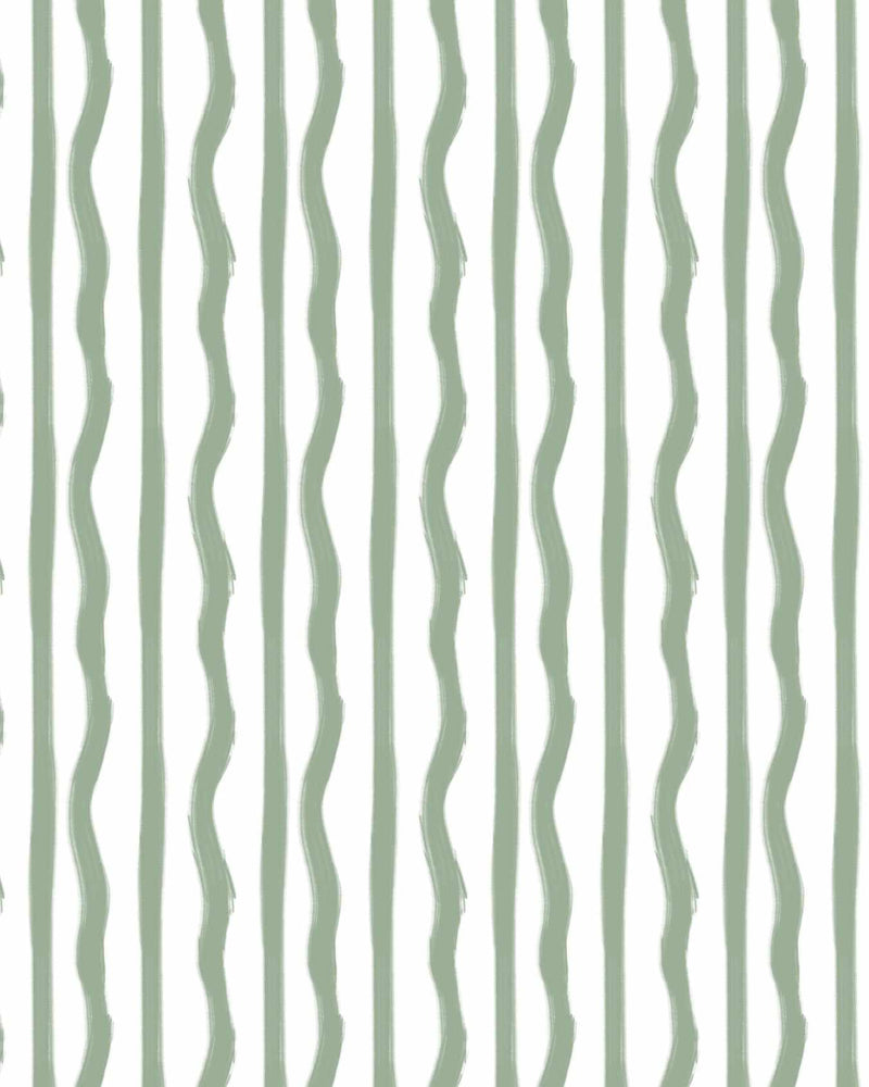 Mixed Stripe Wallpaper in Sage-Wallpaper-Buy Kids Removable Wallpaper Online Our Custom Made Children‚àö¬¢‚Äö√á¬®‚Äö√ë¬¢s Wallpapers Are A Fun Way To Decorate And Enhance Boys Bedroom Decor And Girls Bedrooms They Are An Amazing Addition To Your Kids Bedroom Walls Our Collection of Kids Wallpaper Is Sure To Transform Your Kids Rooms Interior Style From Pink Wallpaper To Dinosaur Wallpaper Even Marble Wallpapers For Teen Boys Shop Peel And Stick Wallpaper Online Today With Olive et Oriel