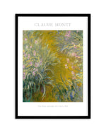 The Path Through the Irises by Claude Monet Art Print-PRINT-Olive et Oriel-Olive et Oriel-A5 | 5.8" x 8.3" | 14.8 x 21cm-Black-With White Border-Buy-Australian-Art-Prints-Online-with-Olive-et-Oriel-Your-Artwork-Specialists-Austrailia-Decorate-With-Coastal-Photo-Wall-Art-Prints-From-Our-Beach-House-Artwork-Collection-Fine-Poster-and-Framed-Artwork