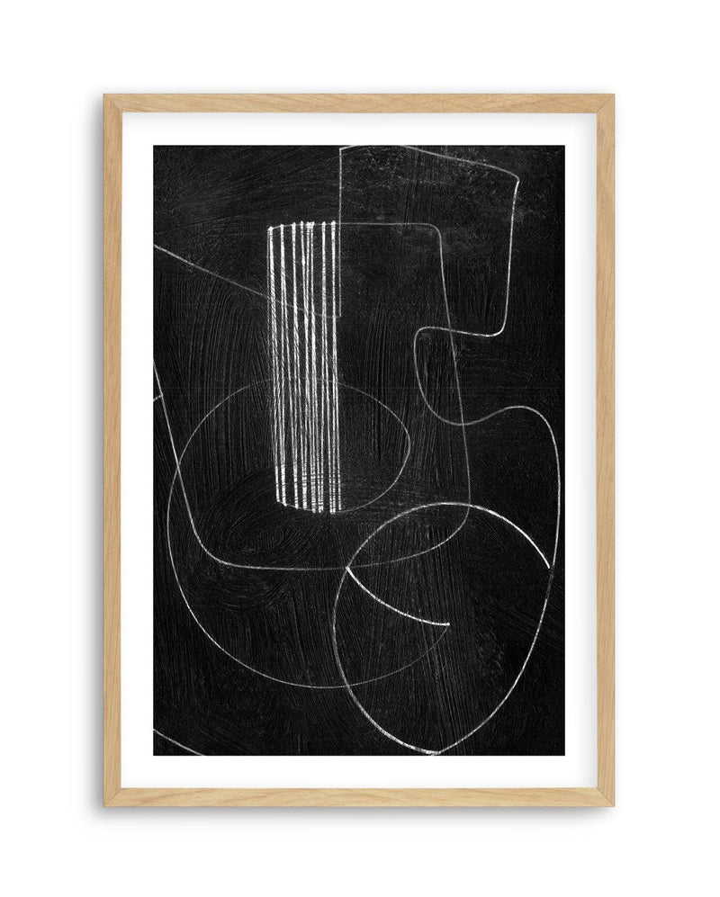 Mono by Dan Hobday Art Print-PRINT-Olive et Oriel-Dan Hobday-A5 | 5.8" x 8.3" | 14.8 x 21cm-Oak-With White Border-Buy-Australian-Art-Prints-Online-with-Olive-et-Oriel-Your-Artwork-Specialists-Austrailia-Decorate-With-Coastal-Photo-Wall-Art-Prints-From-Our-Beach-House-Artwork-Collection-Fine-Poster-and-Framed-Artwork