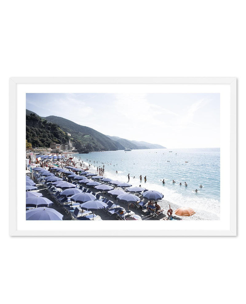 Monterosso Summer Days LS Art Print-PRINT-Olive et Oriel-Olive et Oriel-A5 | 5.8" x 8.3" | 14.8 x 21cm-White-With White Border-Buy-Australian-Art-Prints-Online-with-Olive-et-Oriel-Your-Artwork-Specialists-Austrailia-Decorate-With-Coastal-Photo-Wall-Art-Prints-From-Our-Beach-House-Artwork-Collection-Fine-Poster-and-Framed-Artwork