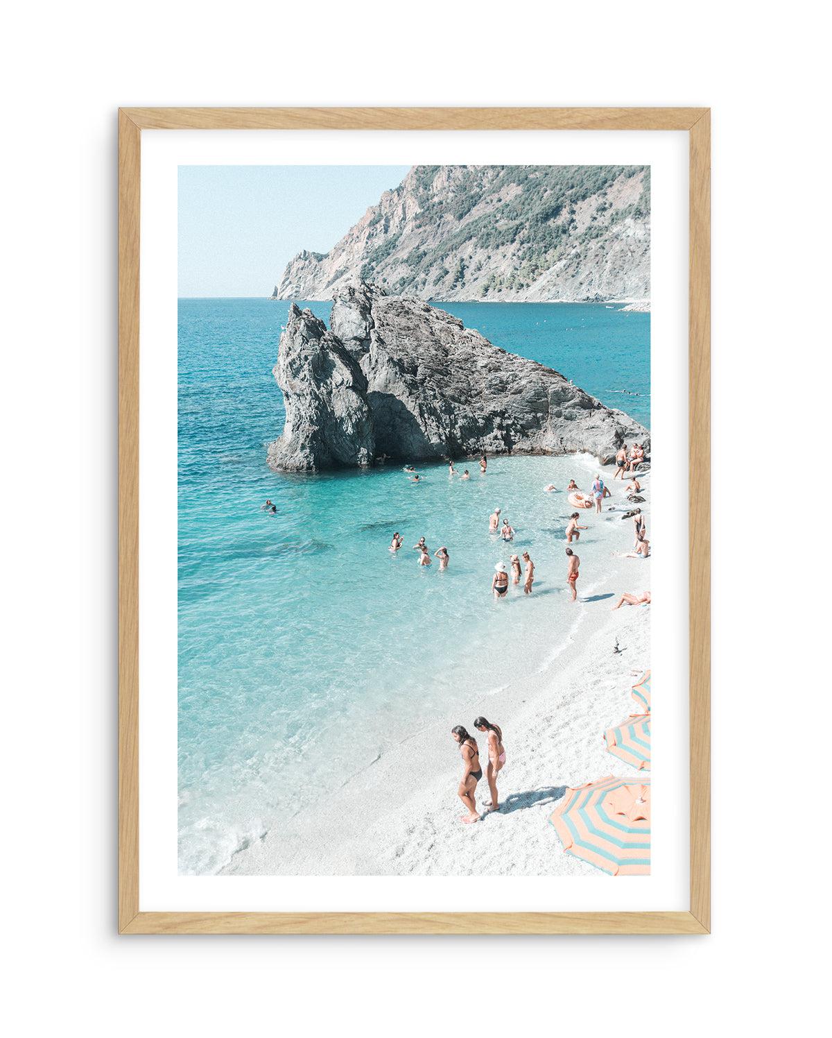 Monterosso a Mare PT Art Print-PRINT-Olive et Oriel-Olive et Oriel-A5 | 5.8" x 8.3" | 14.8 x 21cm-Oak-With White Border-Buy-Australian-Art-Prints-Online-with-Olive-et-Oriel-Your-Artwork-Specialists-Austrailia-Decorate-With-Coastal-Photo-Wall-Art-Prints-From-Our-Beach-House-Artwork-Collection-Fine-Poster-and-Framed-Artwork