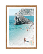 Monterosso a Mare PT Art Print-PRINT-Olive et Oriel-Olive et Oriel-50x70 cm | 19.6" x 27.5"-Walnut-With White Border-Buy-Australian-Art-Prints-Online-with-Olive-et-Oriel-Your-Artwork-Specialists-Austrailia-Decorate-With-Coastal-Photo-Wall-Art-Prints-From-Our-Beach-House-Artwork-Collection-Fine-Poster-and-Framed-Artwork