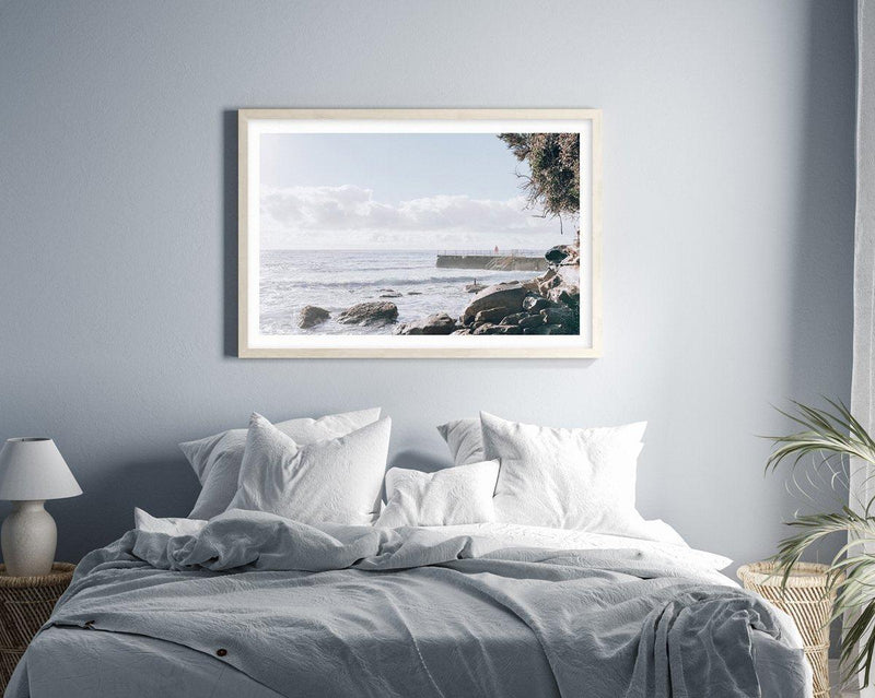 SHOP Morning Mist, Bondi Beach Art Print Framed in Australia – Olive et ...