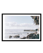 Morning Mist | Bondi Art Print-PRINT-Olive et Oriel-Olive et Oriel-A5 | 5.8" x 8.3" | 14.8 x 21cm-Black-With White Border-Buy-Australian-Art-Prints-Online-with-Olive-et-Oriel-Your-Artwork-Specialists-Austrailia-Decorate-With-Coastal-Photo-Wall-Art-Prints-From-Our-Beach-House-Artwork-Collection-Fine-Poster-and-Framed-Artwork