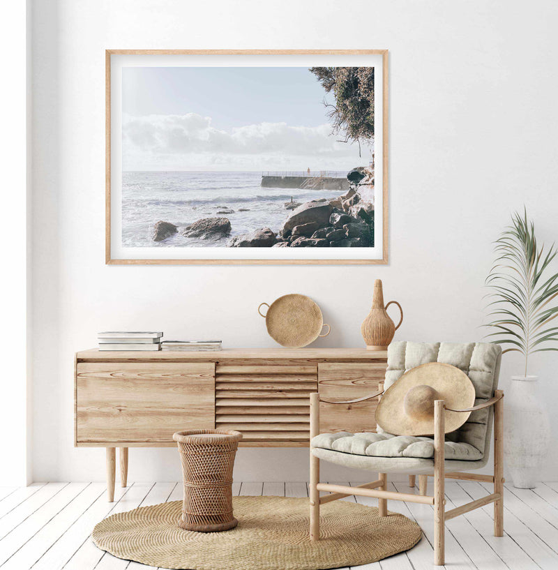 Morning Mist | Bondi Art Print-PRINT-Olive et Oriel-Olive et Oriel-Buy-Australian-Art-Prints-Online-with-Olive-et-Oriel-Your-Artwork-Specialists-Austrailia-Decorate-With-Coastal-Photo-Wall-Art-Prints-From-Our-Beach-House-Artwork-Collection-Fine-Poster-and-Framed-Artwork