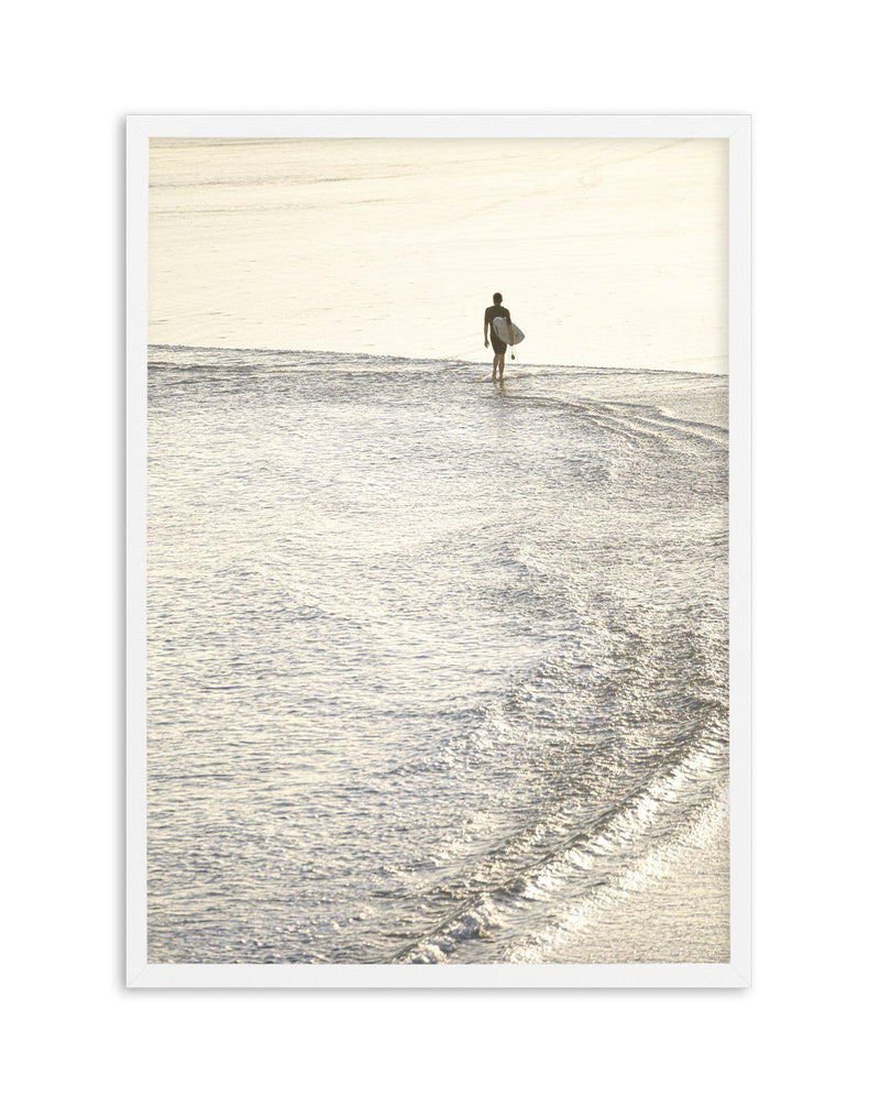 Morning Surf, Gold Coast Art Print-PRINT-Olive et Oriel-Olive et Oriel-A5 | 5.8" x 8.3" | 14.8 x 21cm-White-With White Border-Buy-Australian-Art-Prints-Online-with-Olive-et-Oriel-Your-Artwork-Specialists-Austrailia-Decorate-With-Coastal-Photo-Wall-Art-Prints-From-Our-Beach-House-Artwork-Collection-Fine-Poster-and-Framed-Artwork