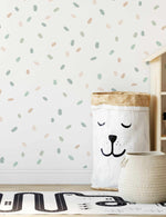 'Morning Surf' Super Fun Dots Decal Set | 174 dots!-Decals-Olive et Oriel-Decorate your kids bedroom wall decor with removable wall decals, these fabric kids decals are a great way to add colour and update your children's bedroom. Available as girls wall decals or boys wall decals, there are also nursery decals.