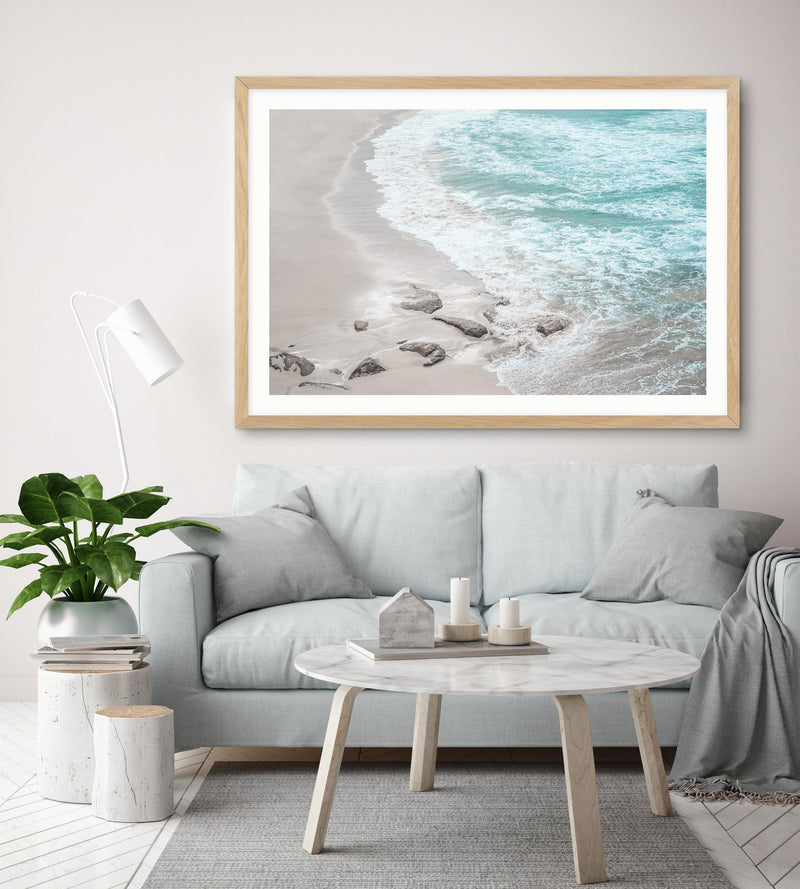 Morning Walk II | LS Art Print-PRINT-Olive et Oriel-Olive et Oriel-Buy-Australian-Art-Prints-Online-with-Olive-et-Oriel-Your-Artwork-Specialists-Austrailia-Decorate-With-Coastal-Photo-Wall-Art-Prints-From-Our-Beach-House-Artwork-Collection-Fine-Poster-and-Framed-Artwork