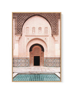 Morning Walk | Marrakech | Framed Canvas-Shop Australian Art Prints Online with Olive et Oriel - Our collection of Moroccan art prints offer unique wall art including moroccan arches and pink morocco doors of marrakech - this collection will add soft feminine colour to your walls and some may say bohemian style. These traditional morocco landscape photography includes desert scenes of palm trees and camel art prints - there is art on canvas and extra large wall art with fast, free shipping acros