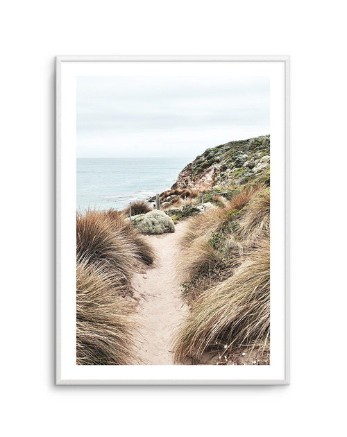 Mornington View, Victoria Art Print-PRINT-Olive et Oriel-Olive et Oriel-A5 | 5.8" x 8.3" | 14.8 x 21cm-Unframed Art Print-With White Border-Buy-Australian-Art-Prints-Online-with-Olive-et-Oriel-Your-Artwork-Specialists-Austrailia-Decorate-With-Coastal-Photo-Wall-Art-Prints-From-Our-Beach-House-Artwork-Collection-Fine-Poster-and-Framed-Artwork
