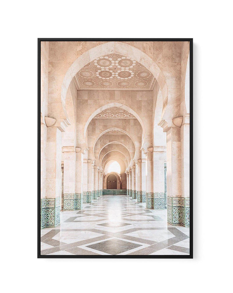 Moroccan Arches | Hassan | Framed Canvas-Shop Australian Art Prints Online with Olive et Oriel - Our collection of Moroccan art prints offer unique wall art including moroccan arches and pink morocco doors of marrakech - this collection will add soft feminine colour to your walls and some may say bohemian style. These traditional morocco landscape photography includes desert scenes of palm trees and camel art prints - there is art on canvas and extra large wall art with fast, free shipping acros