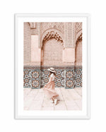 Moroccan Days Art Print-Shop Australian Art Prints Online with Olive et Oriel - Our collection of Moroccan art prints offer unique wall art including moroccan arches and pink morocco doors of marrakech - this collection will add soft feminine colour to your walls and some may say bohemian style. These traditional morocco landscape photography includes desert scenes of palm trees and camel art prints - there is art on canvas and extra large wall art with fast, free shipping across Australia. Upda