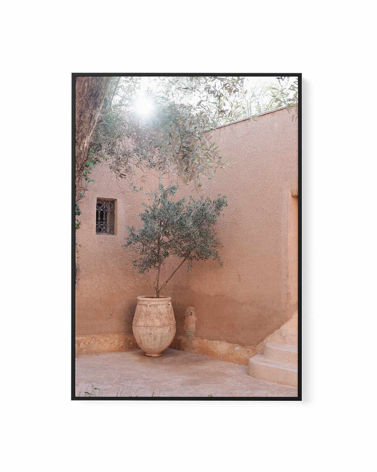 Moroccan Vase by Renee Rae | Framed Canvas Art Print