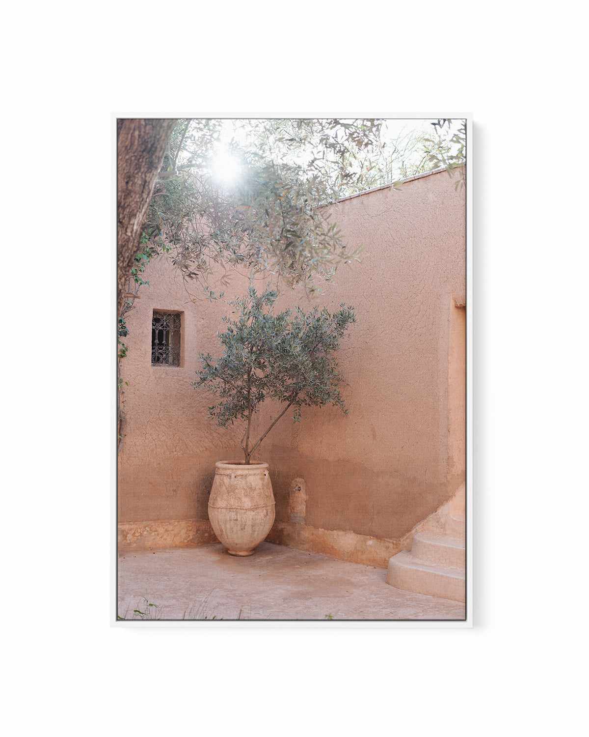 Moroccan Vase by Renee Rae | Framed Canvas Art Print