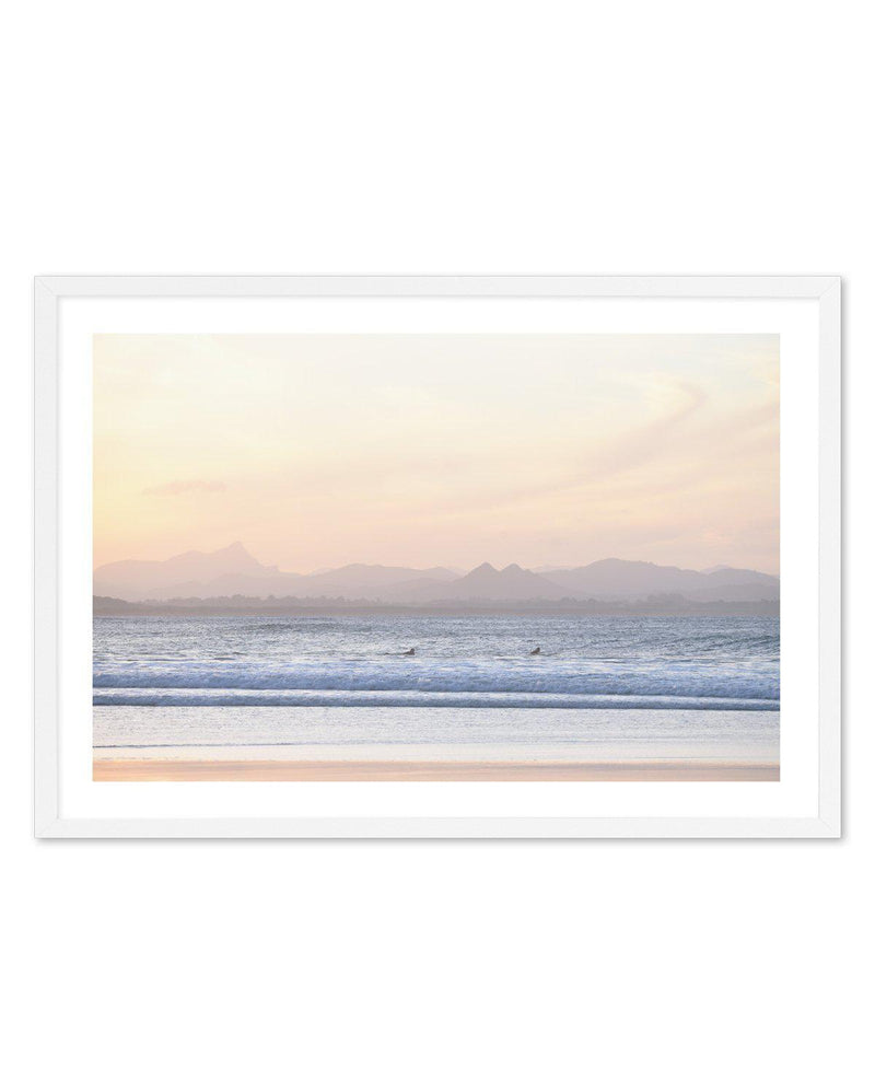 Mount Warning, Surfers View | Byron Art Print-PRINT-Olive et Oriel-Olive et Oriel-A5 | 5.8" x 8.3" | 14.8 x 21cm-White-With White Border-Buy-Australian-Art-Prints-Online-with-Olive-et-Oriel-Your-Artwork-Specialists-Austrailia-Decorate-With-Coastal-Photo-Wall-Art-Prints-From-Our-Beach-House-Artwork-Collection-Fine-Poster-and-Framed-Artwork