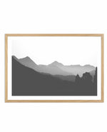 Mountain High | LS Art Print-PRINT-Olive et Oriel-Olive et Oriel-A4 | 8.3" x 11.7" | 21 x 29.7cm-Oak-With White Border-Buy-Australian-Art-Prints-Online-with-Olive-et-Oriel-Your-Artwork-Specialists-Austrailia-Decorate-With-Coastal-Photo-Wall-Art-Prints-From-Our-Beach-House-Artwork-Collection-Fine-Poster-and-Framed-Artwork