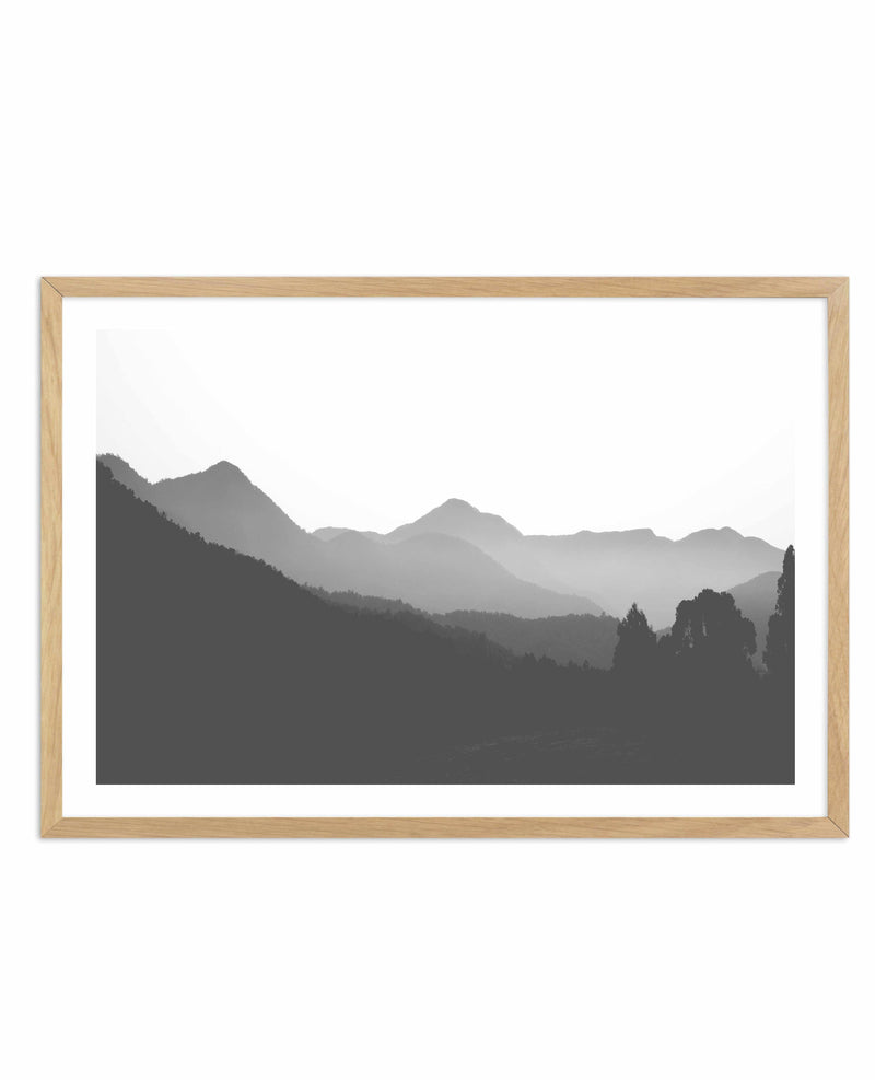 Mountain High | LS Art Print-PRINT-Olive et Oriel-Olive et Oriel-A4 | 8.3" x 11.7" | 21 x 29.7cm-Oak-With White Border-Buy-Australian-Art-Prints-Online-with-Olive-et-Oriel-Your-Artwork-Specialists-Austrailia-Decorate-With-Coastal-Photo-Wall-Art-Prints-From-Our-Beach-House-Artwork-Collection-Fine-Poster-and-Framed-Artwork