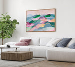 Mountain Views by Belinda Stone | Framed Canvas-CANVAS-You can shop wall art online with Olive et Oriel for everything from abstract art to fun kids wall art. Our beautiful modern art prints and canvas art are available from large canvas prints to wall art paintings and our proudly Australian artwork collection offers only the highest quality framed large wall art and canvas art Australia - You can buy fashion photography prints or Hampton print posters and paintings on canvas from Olive et Orie