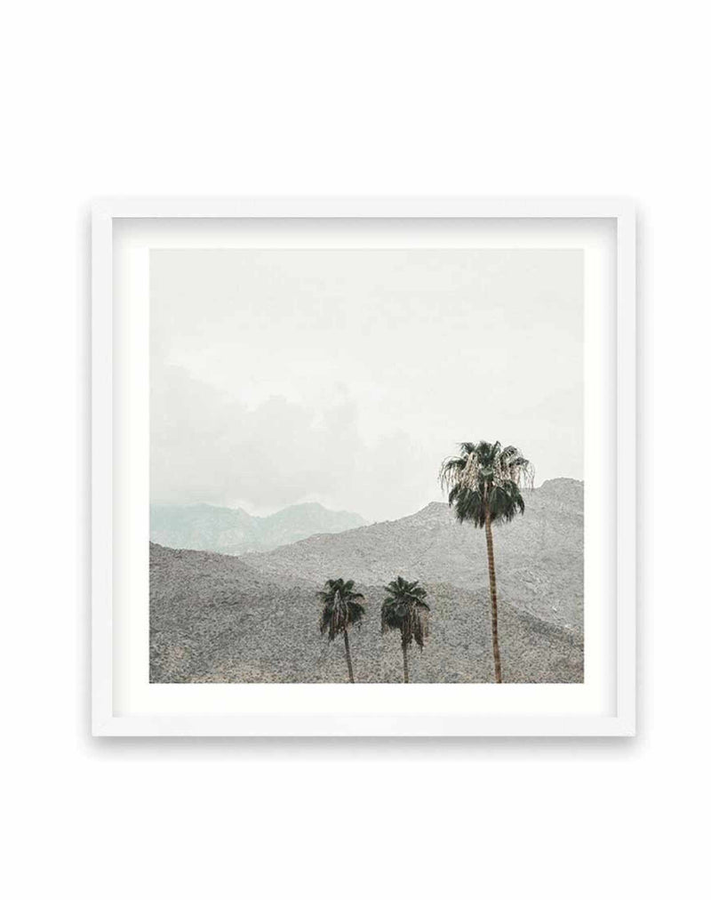 Mountains Of Palm Springs | SQ Art Print-PRINT-Olive et Oriel-Olive et Oriel-70x70 cm | 27.5" x 27.5"-White-With White Border-Buy-Australian-Art-Prints-Online-with-Olive-et-Oriel-Your-Artwork-Specialists-Austrailia-Decorate-With-Coastal-Photo-Wall-Art-Prints-From-Our-Beach-House-Artwork-Collection-Fine-Poster-and-Framed-Artwork