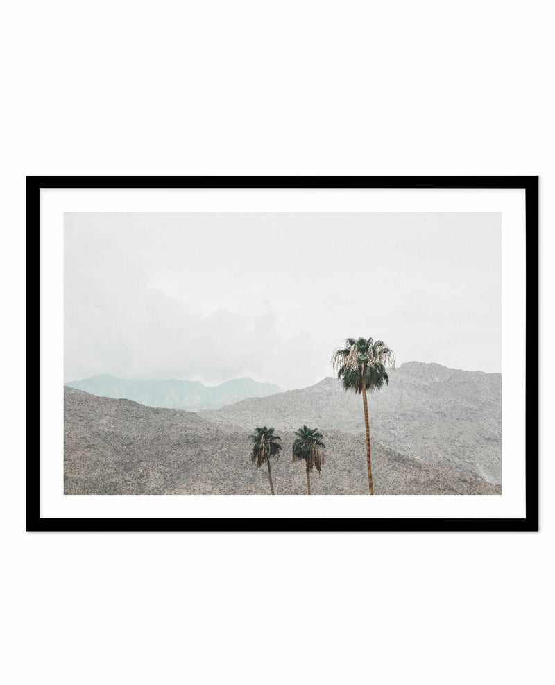 Mountains of Palm Springs | LS Art Print-PRINT-Olive et Oriel-Olive et Oriel-A4 | 8.3" x 11.7" | 21 x 29.7cm-Black-With White Border-Buy-Australian-Art-Prints-Online-with-Olive-et-Oriel-Your-Artwork-Specialists-Austrailia-Decorate-With-Coastal-Photo-Wall-Art-Prints-From-Our-Beach-House-Artwork-Collection-Fine-Poster-and-Framed-Artwork
