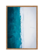 Mullaloo Beach | WA Art Print-PRINT-Olive et Oriel-Olive et Oriel-50x70 cm | 19.6" x 27.5"-Walnut-With White Border-Buy-Australian-Art-Prints-Online-with-Olive-et-Oriel-Your-Artwork-Specialists-Austrailia-Decorate-With-Coastal-Photo-Wall-Art-Prints-From-Our-Beach-House-Artwork-Collection-Fine-Poster-and-Framed-Artwork