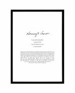 Nannys Scones Art Print-PRINT-Olive et Oriel-Olive et Oriel-A3 | 11.7" x 16.5" | 29.7 x 42 cm-Black-With White Border-Buy-Australian-Art-Prints-Online-with-Olive-et-Oriel-Your-Artwork-Specialists-Austrailia-Decorate-With-Coastal-Photo-Wall-Art-Prints-From-Our-Beach-House-Artwork-Collection-Fine-Poster-and-Framed-Artwork