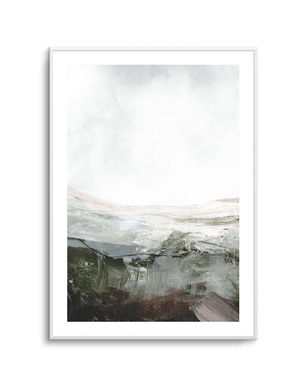 Natural Land I Landscape Painting Framed Art Print or Poster – Olive et ...