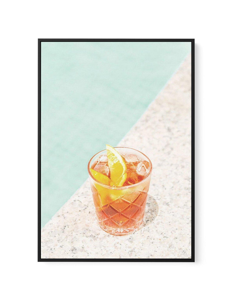 Negroni | Framed Canvas-CANVAS-You can shop wall art online with Olive et Oriel for everything from abstract art to fun kids wall art. Our beautiful modern art prints and canvas art are available from large canvas prints to wall art paintings and our proudly Australian artwork collection offers only the highest quality framed large wall art and canvas art Australia - You can buy fashion photography prints or Hampton print posters and paintings on canvas from Olive et Oriel and have them delivere