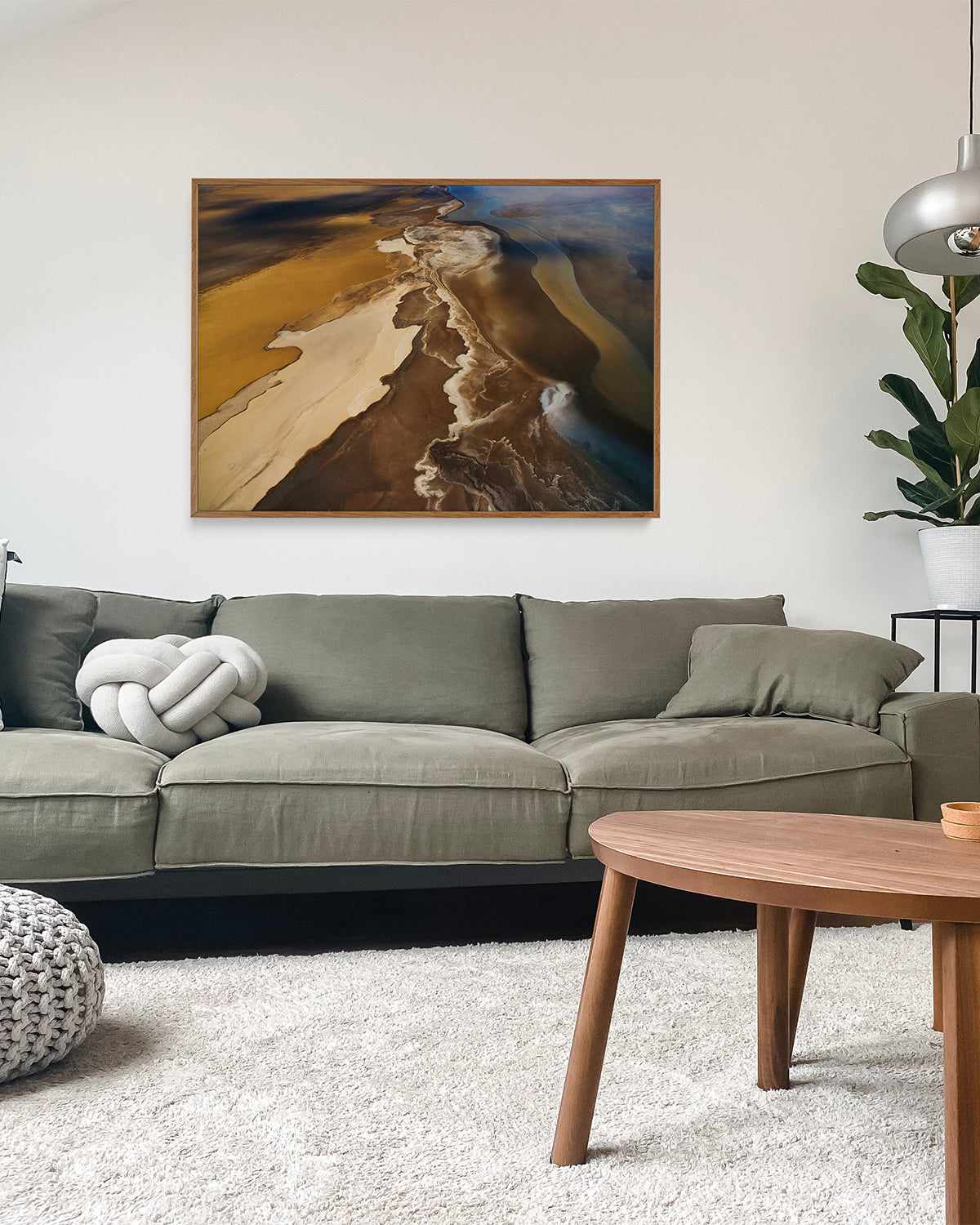 Neutral Lands by Phillip Chang | Framed Canvas Art Print