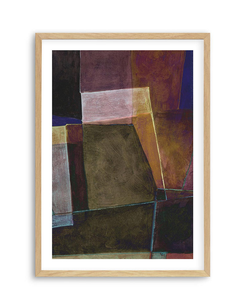 New Way by Dan Hobday Art Print-PRINT-Order sage mint green framed abstract painting wall art prints online with Olive et Oriel Australia