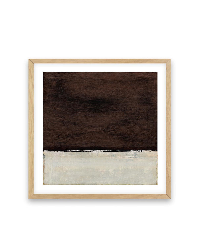 Night by Dan Hobday Art Print-PRINT-Olive et Oriel-Dan Hobday-70x70 cm | 27.5" x 27.5"-Oak-With White Border-Buy-Australian-Art-Prints-Online-with-Olive-et-Oriel-Your-Artwork-Specialists-Austrailia-Decorate-With-Coastal-Photo-Wall-Art-Prints-From-Our-Beach-House-Artwork-Collection-Fine-Poster-and-Framed-Artwork