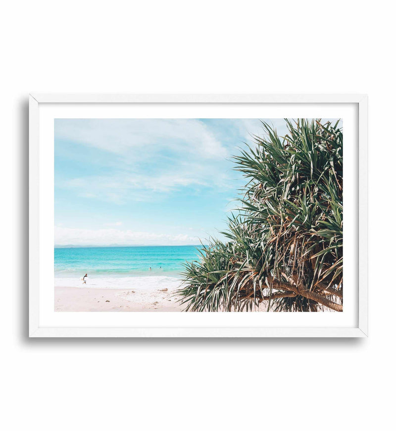 No Surf | Wategos Art Print-PRINT-Olive et Oriel-Olive et Oriel-A4 | 8.3" x 11.7" | 21 x 29.7cm-White-With White Border-Buy-Australian-Art-Prints-Online-with-Olive-et-Oriel-Your-Artwork-Specialists-Austrailia-Decorate-With-Coastal-Photo-Wall-Art-Prints-From-Our-Beach-House-Artwork-Collection-Fine-Poster-and-Framed-Artwork