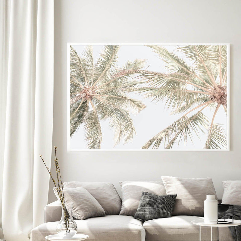 Noosa Palms II Art Print-PRINT-Olive et Oriel-Olive et Oriel-Buy-Australian-Art-Prints-Online-with-Olive-et-Oriel-Your-Artwork-Specialists-Austrailia-Decorate-With-Coastal-Photo-Wall-Art-Prints-From-Our-Beach-House-Artwork-Collection-Fine-Poster-and-Framed-Artwork