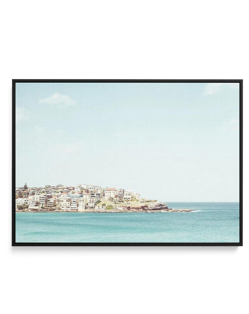 North Bondi Headland | Framed Canvas-CANVAS-You can shop wall art online with Olive et Oriel for everything from abstract art to fun kids wall art. Our beautiful modern art prints and canvas art are available from large canvas prints to wall art paintings and our proudly Australian artwork collection offers only the highest quality framed large wall art and canvas art Australia - You can buy fashion photography prints or Hampton print posters and paintings on canvas from Olive et Oriel and have 